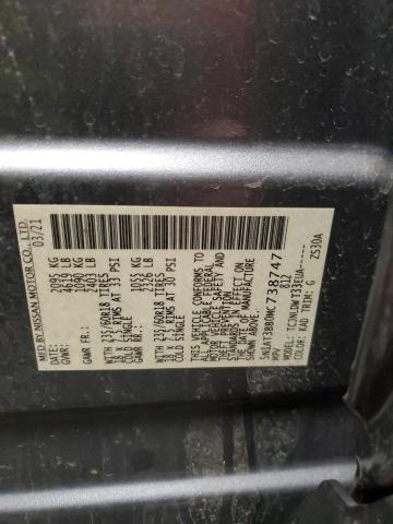 2021 NISSAN ROGUE SV - 5N1AT3BB0MC738747