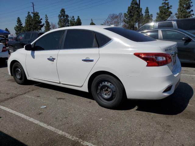 NISSAN SENTRA S 2016 white  gas 3N1AB7AP3GY311623 photo #3