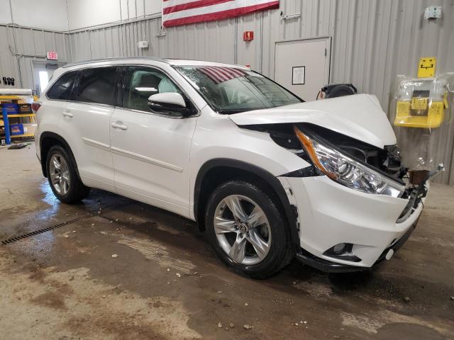 Vin: 5tddkrfh2gs299950, lot: 54931935, toyota highlander limited 20164