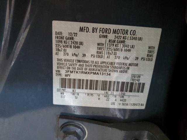 2023 FORD MUSTANG MA - 3FMTK1RMXPMA13134