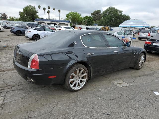MASERATI QUATTROPOR 2007 black sedan 4d gas ZAMFE39A870031219 photo #4