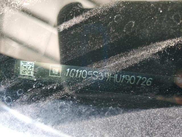 2017 CHEVROLET IMPALA LT - 1G1105S39HU190726