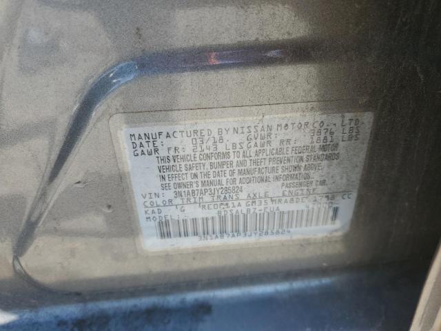 2018 NISSAN SENTRA S - 3N1AB7AP3JY285824