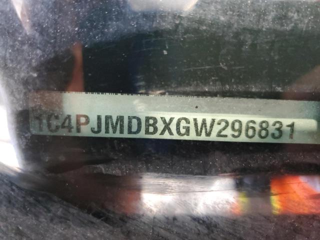 2016 JEEP CHEROKEE L - 1C4PJMDBXGW296831