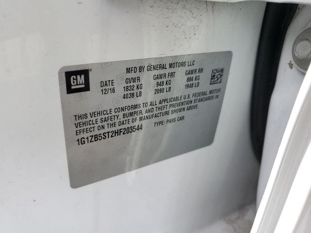 2017 CHEVROLET MALIBU LS - 1G1ZB5ST2HF203544
