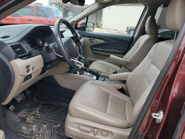 2019 HONDA PILOT ELIT 5FNYF6H08KB040730