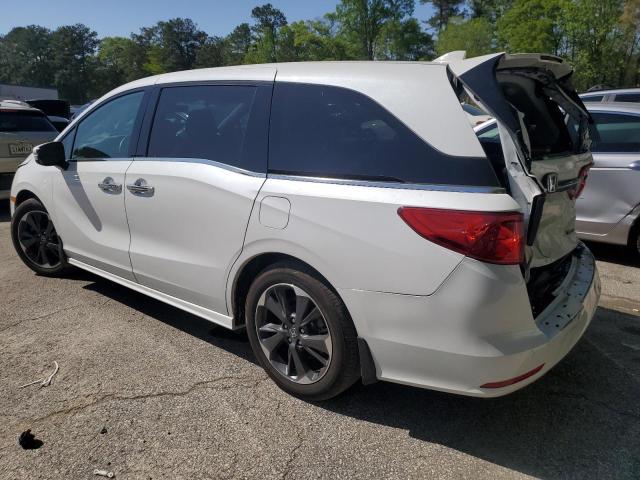 Vin: 5fnrl6h8xnb501482, lot: 52148875, honda odyssey touring 20222