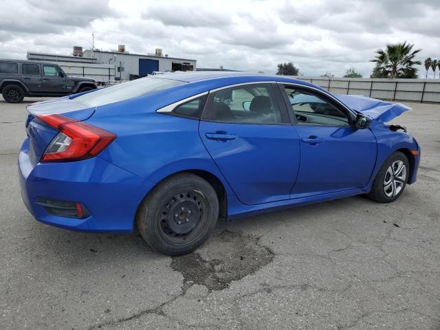 HONDA CIVIC LX 2018 blue  gas 2HGFC2F54JH523651 photo #4