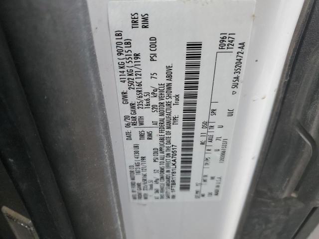 2020 FORD TRANSIT T- #3304516528