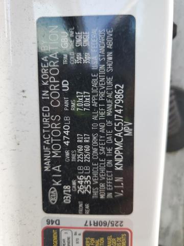 2018 KIA SPORTAGE L - KNDPMCAC5J7479862