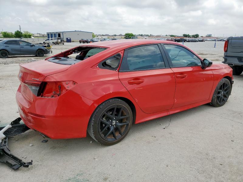 Vin: 2hgfe2f54rh568952, lot: 54539675, honda civic sport 20243