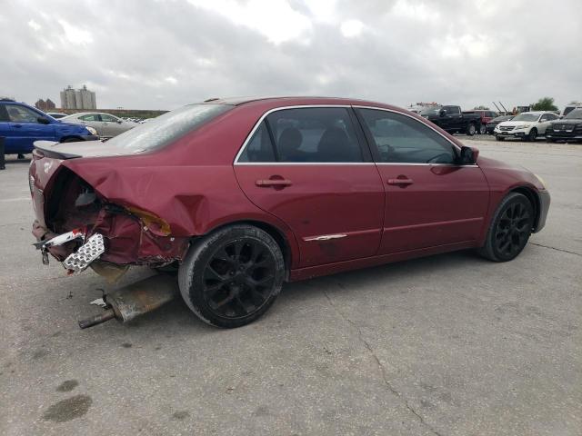 HONDA ACCORD EX 2006 red  gas 1HGCM66566A065236 photo #4