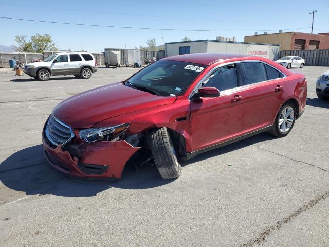 FORD TAURUS SEL 2018 red  gas 1FAHP2E87JG104024 photo #1
