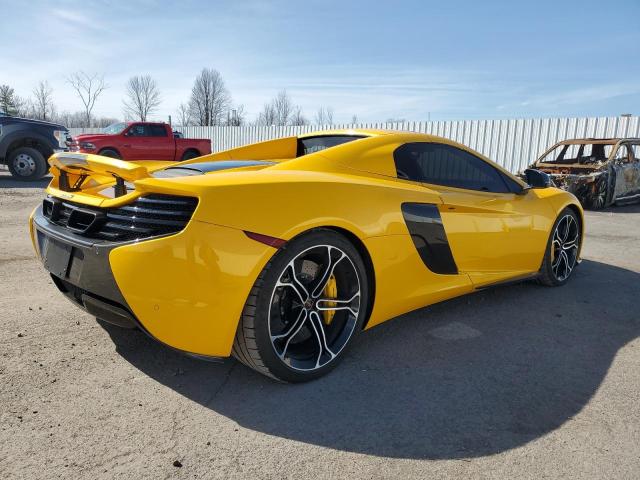 MCLAREN AUTOMOTIVE 650S SPIDE 2016 yellow  gas SBM11FAA6GW006251 photo #4