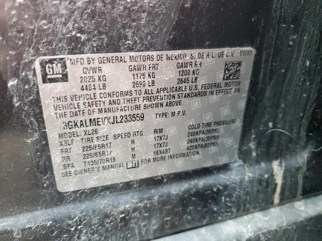 2018 GMC TERRAIN SL - 3GKALMEVXJL233559