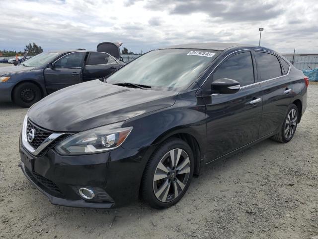 NISSAN SENTRA S 2016 black sedan 4d gas 3N1AB7AP8GY214319 photo #1