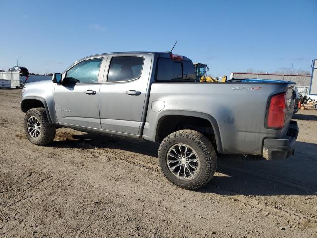 CHEVROLET COLORADO Z 2021 silver  gas 1GCGTEEN6M1221254 photo #3