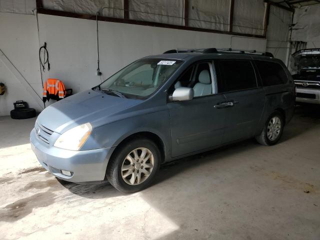 KIA SEDONA 2007 gray  gas KNDMB233776183336 photo #1