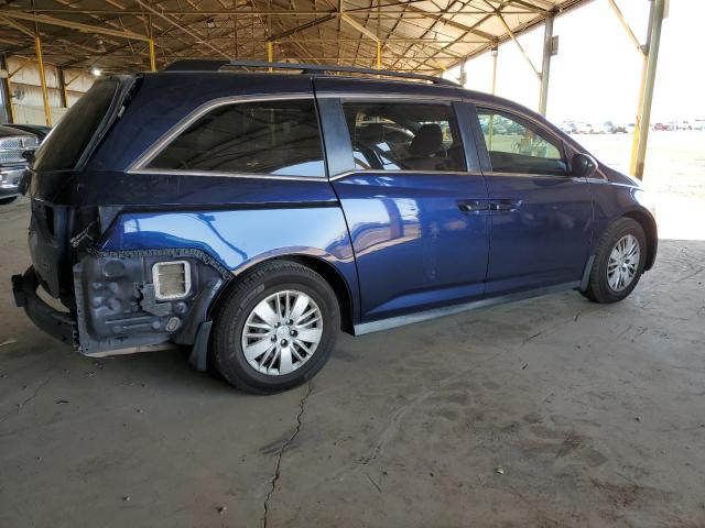 HONDA ODYSSEY LX 2015 blue  gas 5FNRL5H27FB090999 photo #4