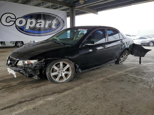 ACURA TSX 2005 black  gas JH4CL96805C007766 photo #1