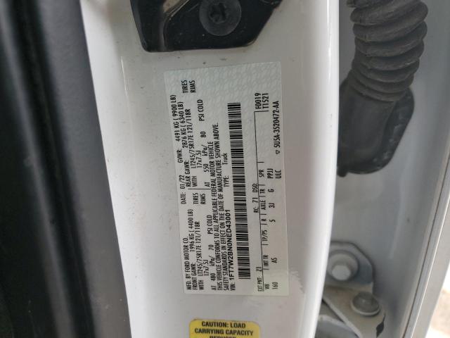 2022 FORD F250 SUPER 1FT7W2BN0NED43001