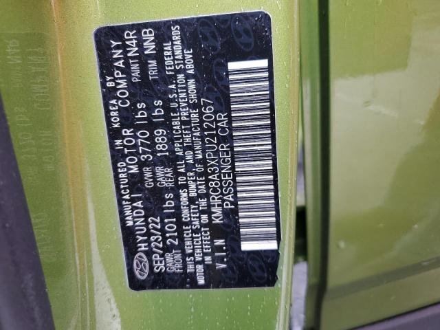 2023 HYUNDAI VENUE SEL KMHRC8A3XPU212067