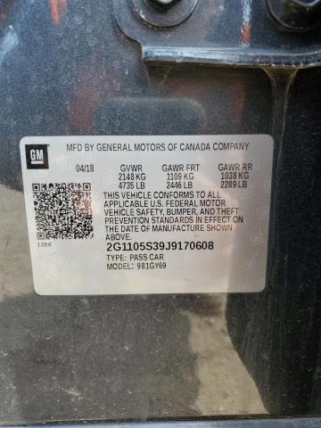 2018 CHEVROLET IMPALA LT - 2G1105S39J9170608