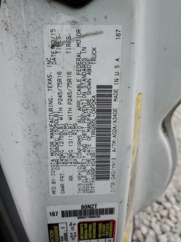 2015 TOYOTA TACOMA PRE - 5TFTX4GN9FX043611
