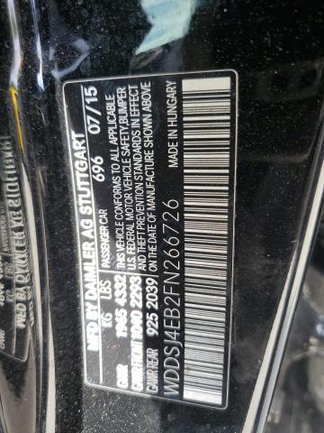 2015 MERCEDES-BENZ CLA 250 - WDDSJ4EB2FN266726