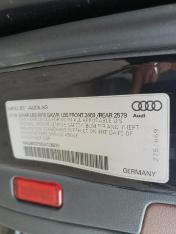 2018 AUDI A5 PREMIUM - WAUBNCF58JA128820