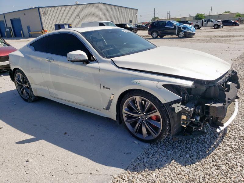 Vin: jn1fv7ek4jm530774, lot: 53958395, infiniti q60 red sport 400 20184