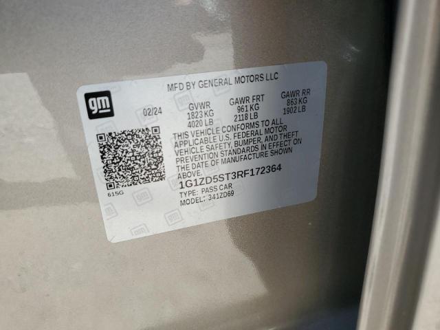 2024 CHEVROLET MALIBU LT - 1G1ZD5ST3RF172364