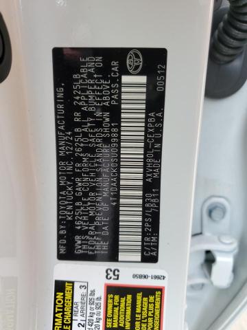 2025 TOYOTA CAMRY XSE 4T1DAACK0SU099881