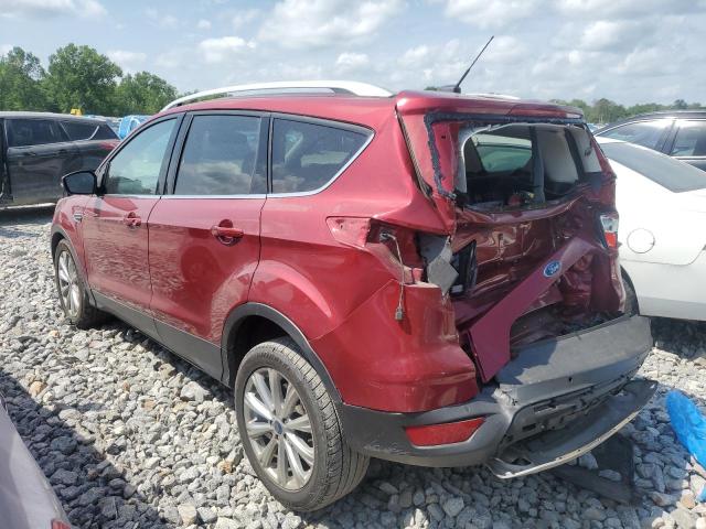 Vin: 1fmcu0jd8hua75225, lot: 54183225, ford escape titanium 20172