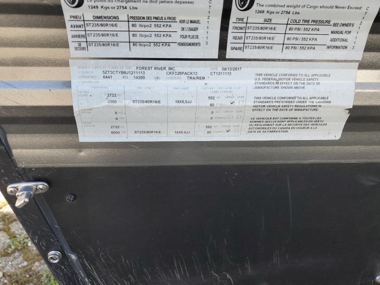 Lot #3220446346 2018 CHEROKEE BY FOREST R ALPHA WOLF