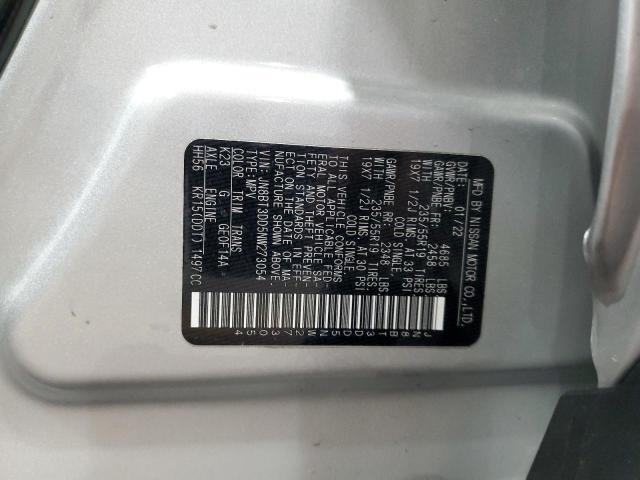2022 NISSAN ROGUE PLAT JN8BT3DD5NW273054