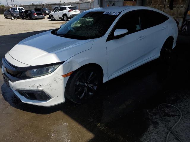Vin: 2hgfc2f82kh528858, lot: 51514675, honda civic sport 2019 img_1