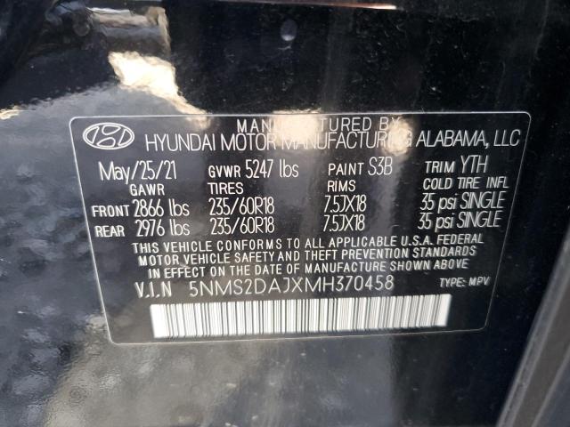 2021 HYUNDAI SANTA FE S - 5NMS2DAJXMH370458