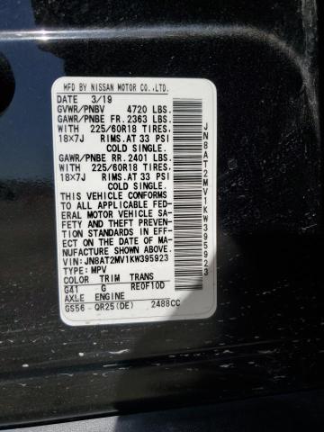 2019 NISSAN ROGUE S - JN8AT2MV1KW395923
