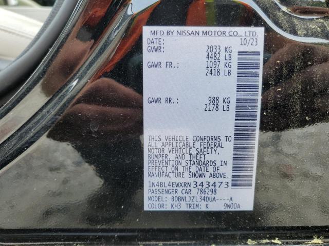 2024 NISSAN ALTIMA SL - 1N4BL4EWXRN343473