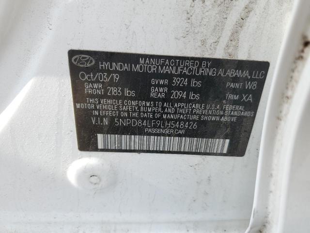 2020 HYUNDAI ELANTRA SE - 5NPD84LF9LH548426