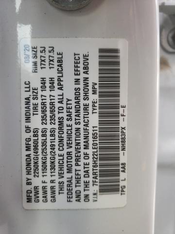 2020 HONDA CR-V LX - 7FART6H22LE016511