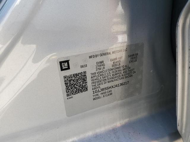 2018 CHEVROLET SONIC LS 1G1JB5SHXJ4136217