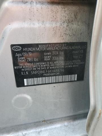 2019 HYUNDAI ELANTRA SE - 5NPD84LF6KH488796