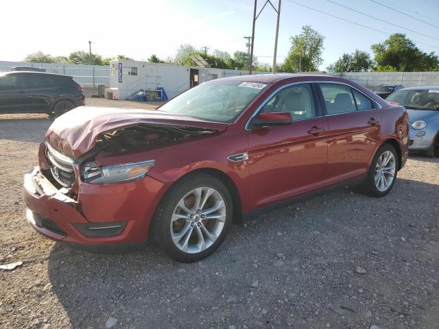 FORD TAURUS SEL 2013 maroon sedan 4d gas 1FAHP2E88DG184020 photo #1