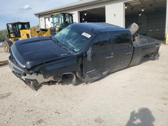 CHEVROLET SILVERADO 2011 black crew pic diesel 1GC1KXC86BF223913 photo #1