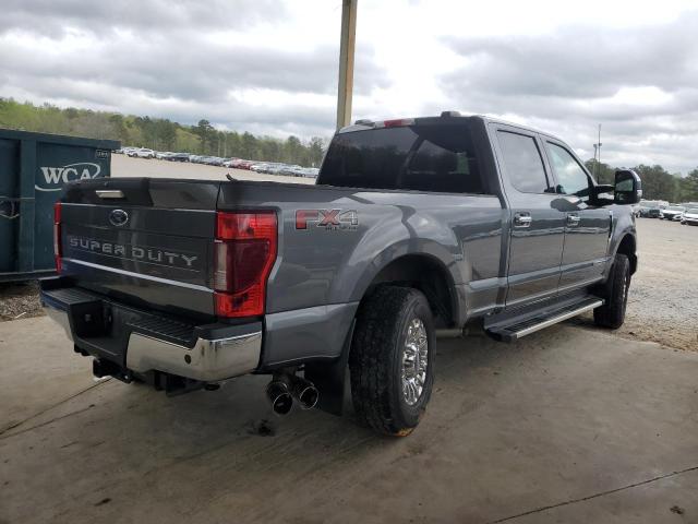 FORD F250 SUPER 2022 gray  diesel 1FT7W2BT2NEG21590 photo #4