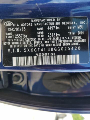 2016 KIA OPTIMA LX - 5XXGT4L38GG025420