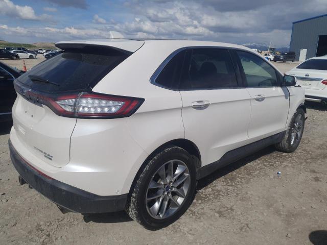 FORD EDGE TITAN 2017 white  gas 2FMPK4K90HBC31482 photo #4
