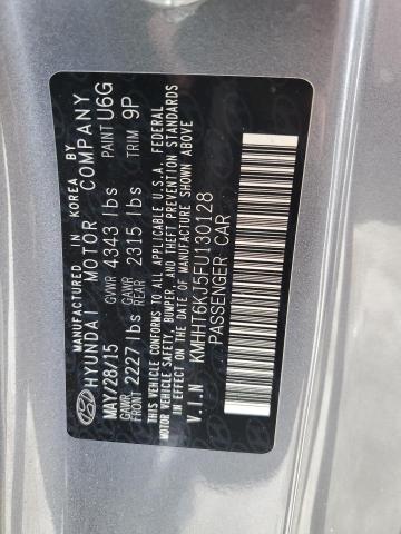 2015 HYUNDAI GENESIS CO - KMHHT6KJ5FU130128